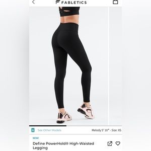 Brand new Power hold Fabletics leggings